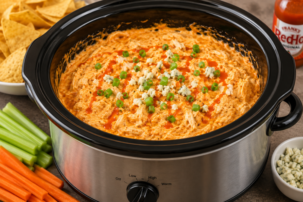 Buffalo Chicken Dip Crock Pot