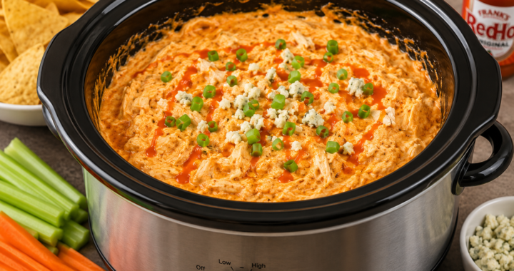 Buffalo Chicken Dip Crock Pot