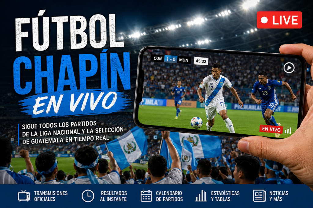 Fútbol Chapín en Vivo