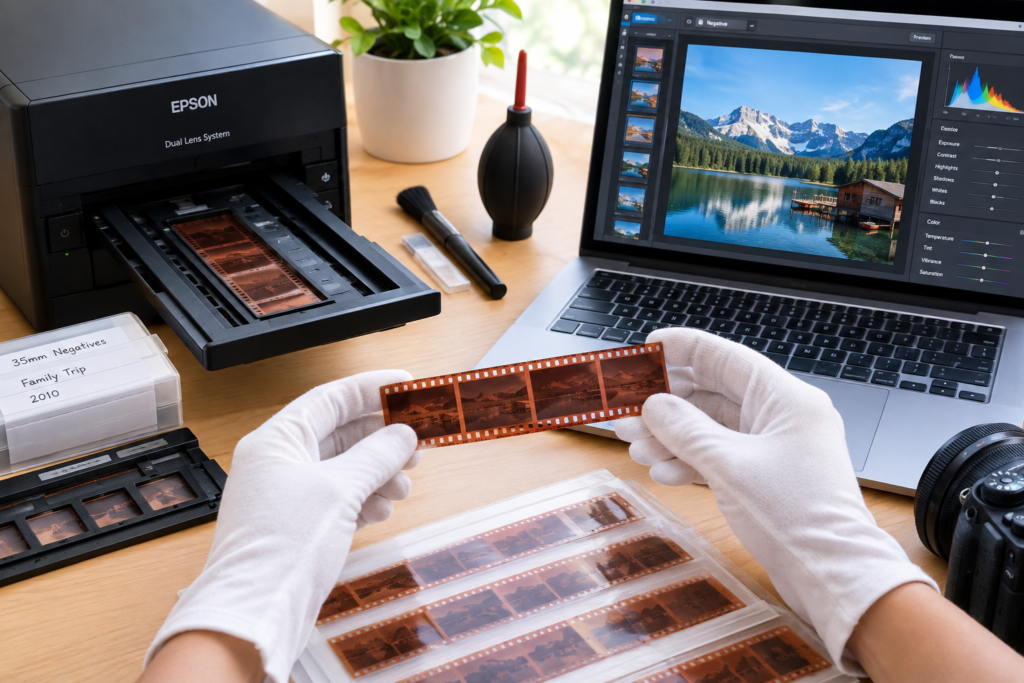 How to Scan Negatives