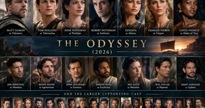 Cast of The Odyssey 2026