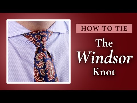 How to Tie a Tie